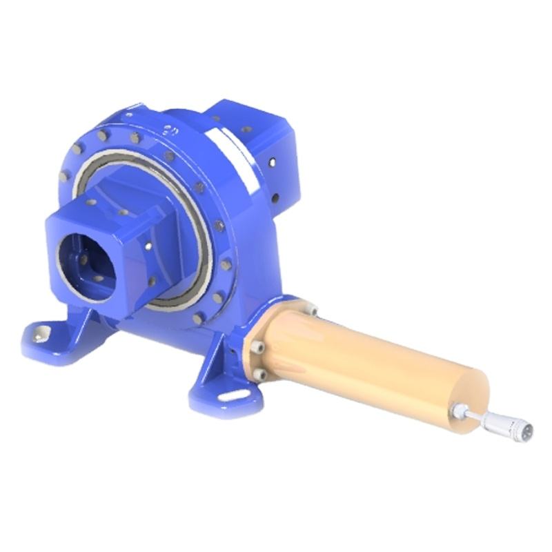 JV7S Series Ratio 58:1 Worm Gear Planetary Motor Slewing Drive Gearbox Reducer for Solar Energy Tracking JV7S Series Ratio 58:1 Worm Gear Planetary Motor Slewing Drive Gearbox Reducer for Solar Energy Tracking