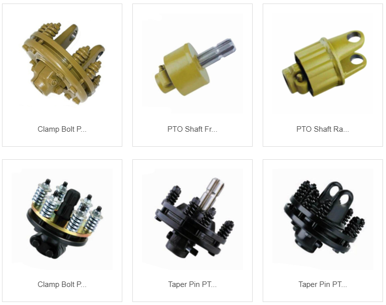 00.18.07B*G black Adaptor & Splined shaft for Agricultural pto shaft Quick Release Pin