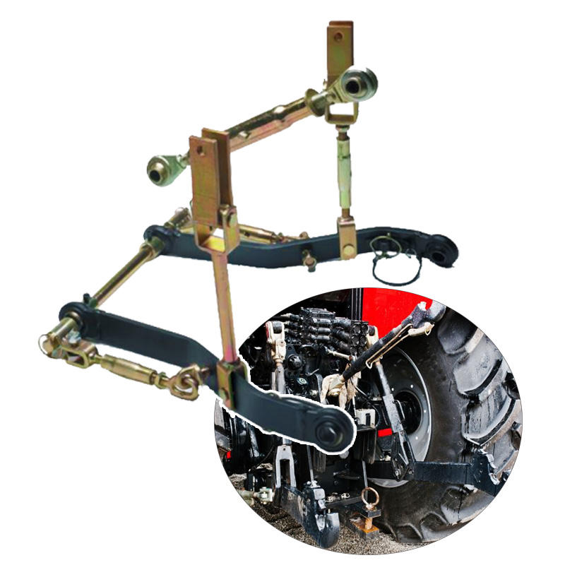 Tractor Front Hitch System Top link 3 Point Linkage kit For CAT1 CAT2 Trailer Agricultural Spare Parts Tractor Front Hitch System Top link 3 Point Linkage kit For CAT1 CAT2 Trailer Agricultural Spare Parts