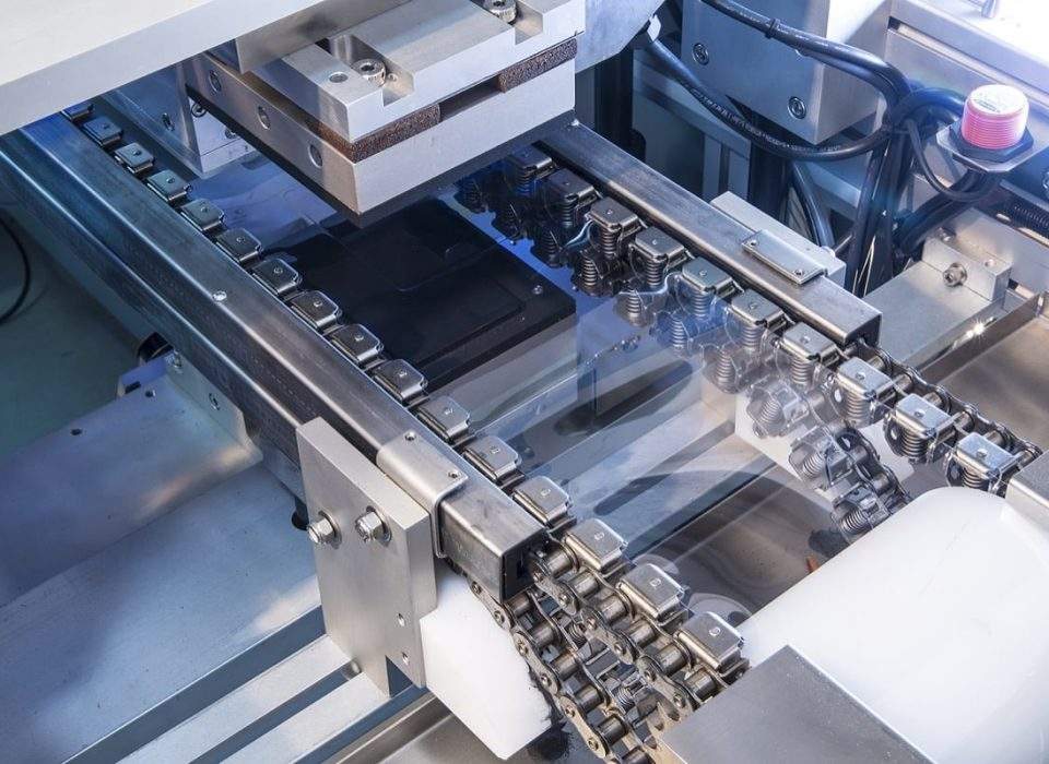 Horizontal Clamp (Type I) 08B1GC-I 08B2GC-I Stainless Steel Gripper Roller Chain for Form Fill and Vacuum Seal Wrapping