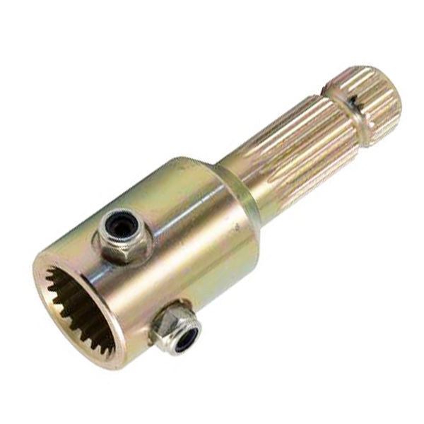 00.18.07B*G black Adaptor & Splined shaft for Agricultural pto shaft Quick Release Pin