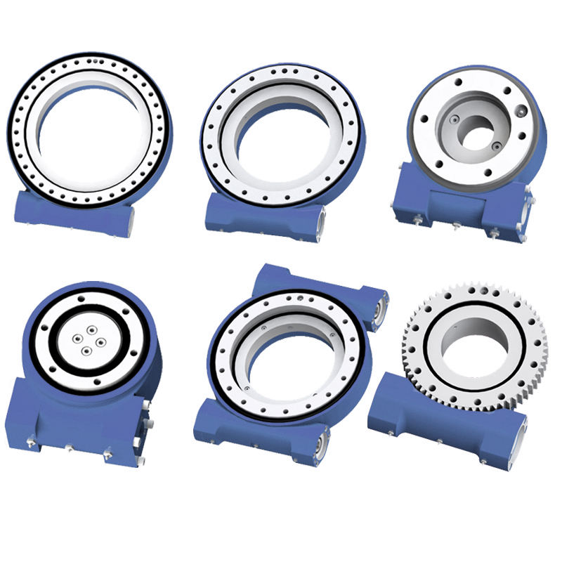 JE12 Ratio 79:1 Slewing Drive Gearbox Worm Gear Reducer Slew Drive
