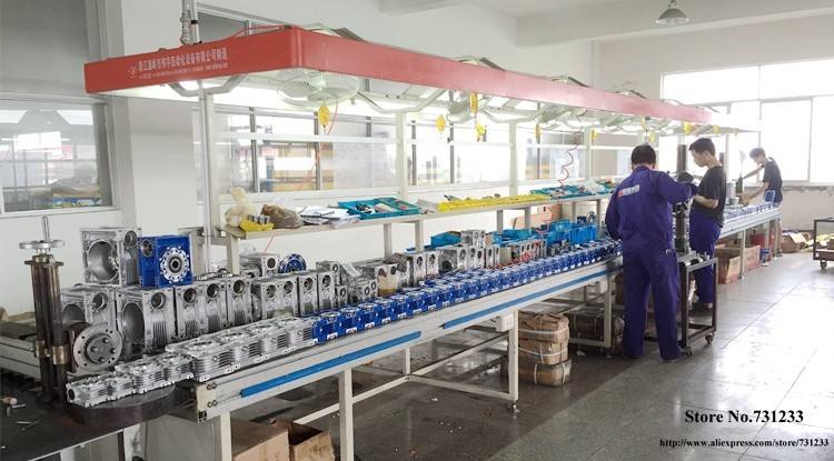 Corrosion Resistant SSRV075 Stainless Steel Gear Wheel Reduction Motor Drive Speed Reducer Worm Gearbox