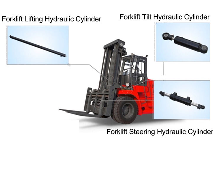 LS-HCZD30N-03 Forklift Truck Steering Hydraulic Cylinder for Construction Machinery