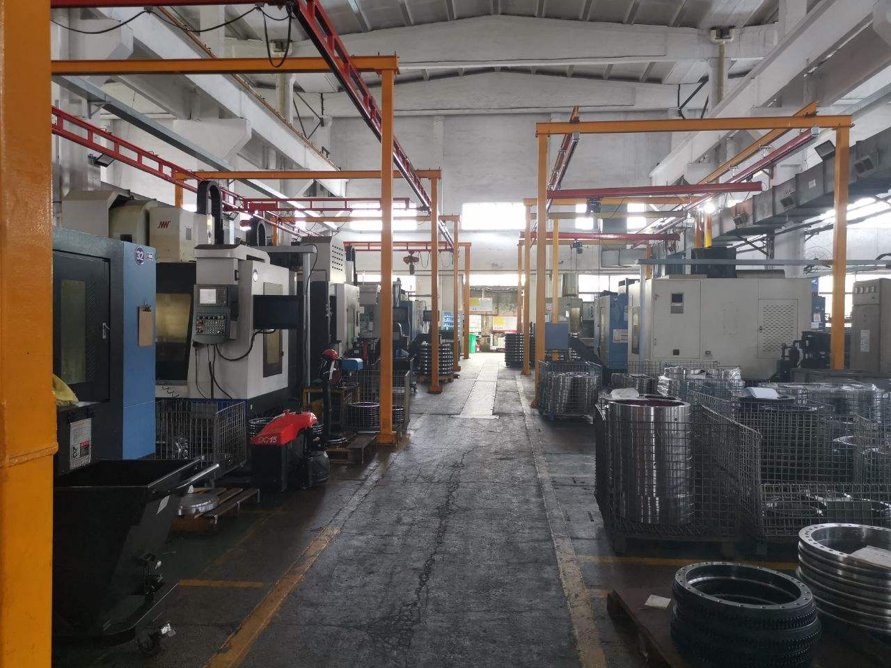 JW12 Ratio 79:1 Slewing Drive Gearbox Worm Gear Slew Drive for Crane Truck Wood Grabbing Machine