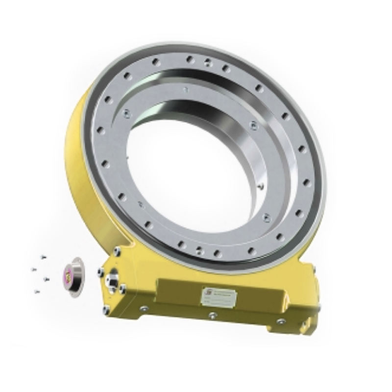 JW14 Ratio 86:1 Slewing Drive Gearbox Worm Gear Slew Drive for Beam Carrier Fog Cannon