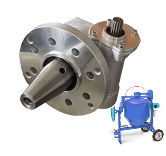 Concrete Mixing Gearbox Reducer For Cement Mixer With Bullet Head Shape Output Concrete Mixing Gearbox Reducer For Cement Mixer With Bullet Head Shape Output