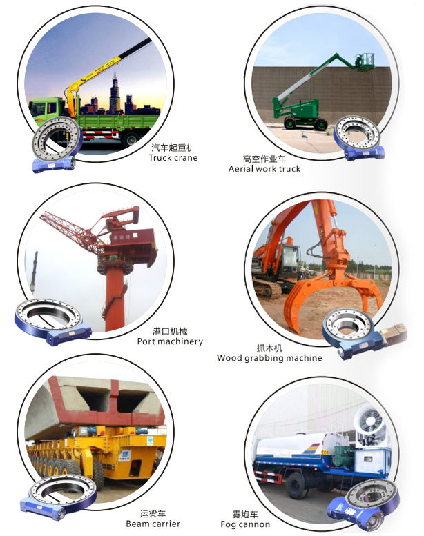 JE9 Ratio 62:1 Slewing Drive Gearbox Reducer Worm Gear Slew Drive