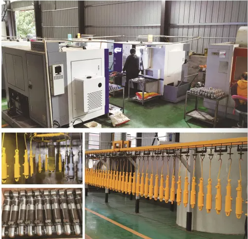 Front Top Lifting Hydraulic Cylinder for Heavy Duty Dump Truck 8X4 Semi Trailer