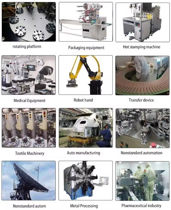 Factory TH280 Hollow Rotary Actuator Rotating Platform Table for High Precision Planetary Gearbox