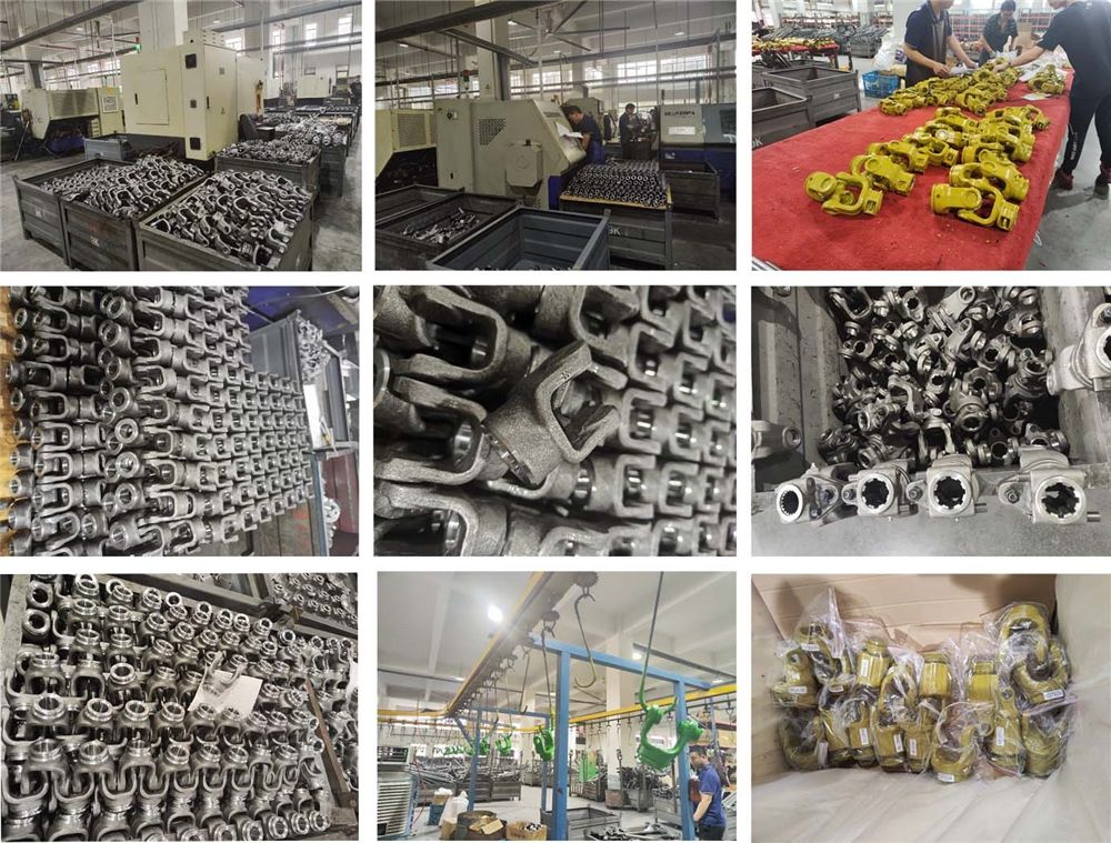 Zhejiang Raydafon Drive Shaft Factory Directly Provide quick release yoke for rotavators 4.0513B 6 teeth with collar