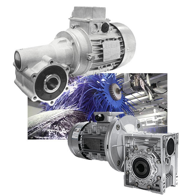 XRV/MRV050 Series Worm Gear Reducer Car Washing Gearbox for Automatic Car Wash Machine with IP67 Motor XRV/MRV050 Series Worm Gear Reducer Car Washing Gearbox for Automatic Car Wash Machine with IP67 Motor