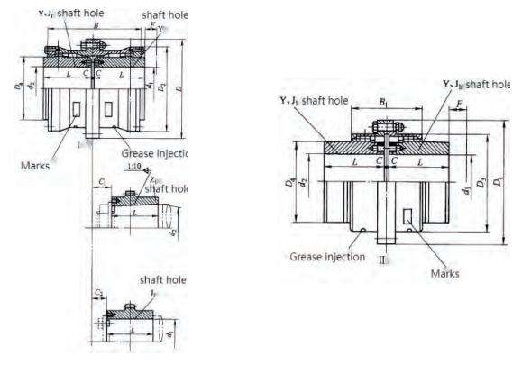 GC Type Flexible Drum Gear Coupling