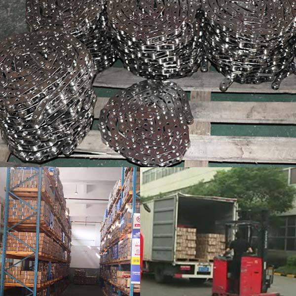 Agricultural Drive Stainless Steel Plastic Drag Drop Forged Pintle Welded Silent Roller Conveyor Chain With Attachment Sprocket