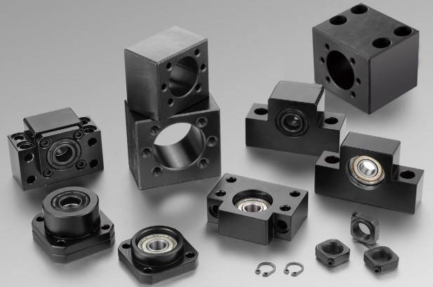 BK Series Flange Nut Mount Ball Screw Bracket for Ball Screw Router BK10 BK12 BK15 BK17 BK20 BK25 BK30 BK35 BK40