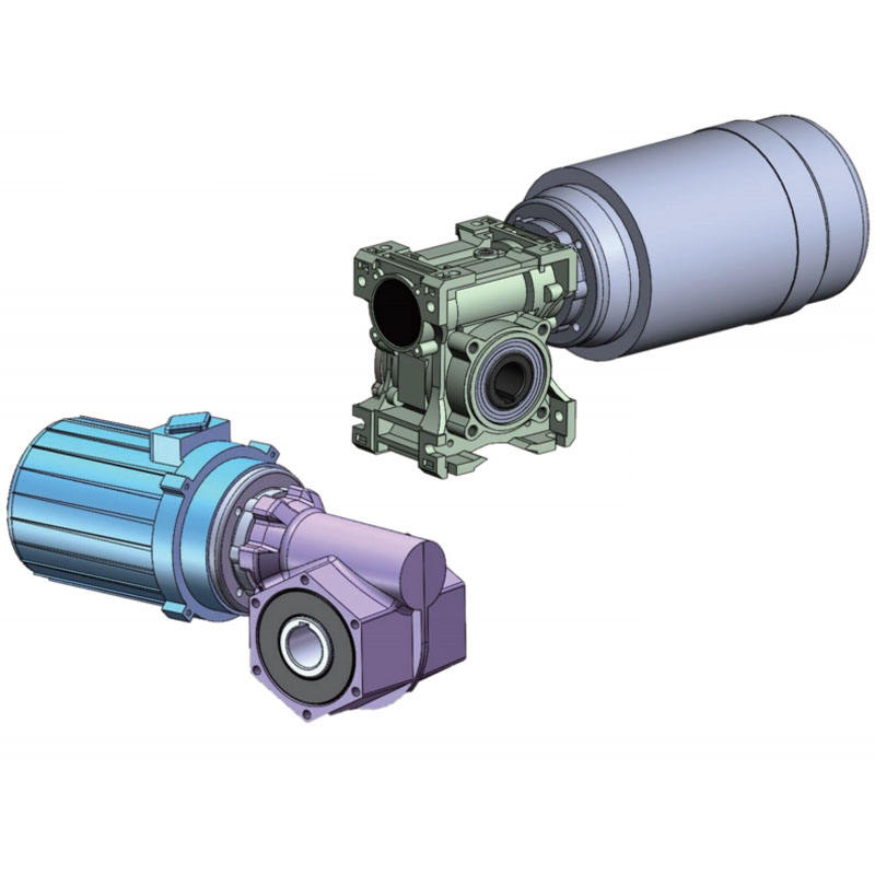 XRV/MRV050 Series Worm Gear Reducer Car Washing Gearbox for Automatic Car Wash Machine with IP67 Motor