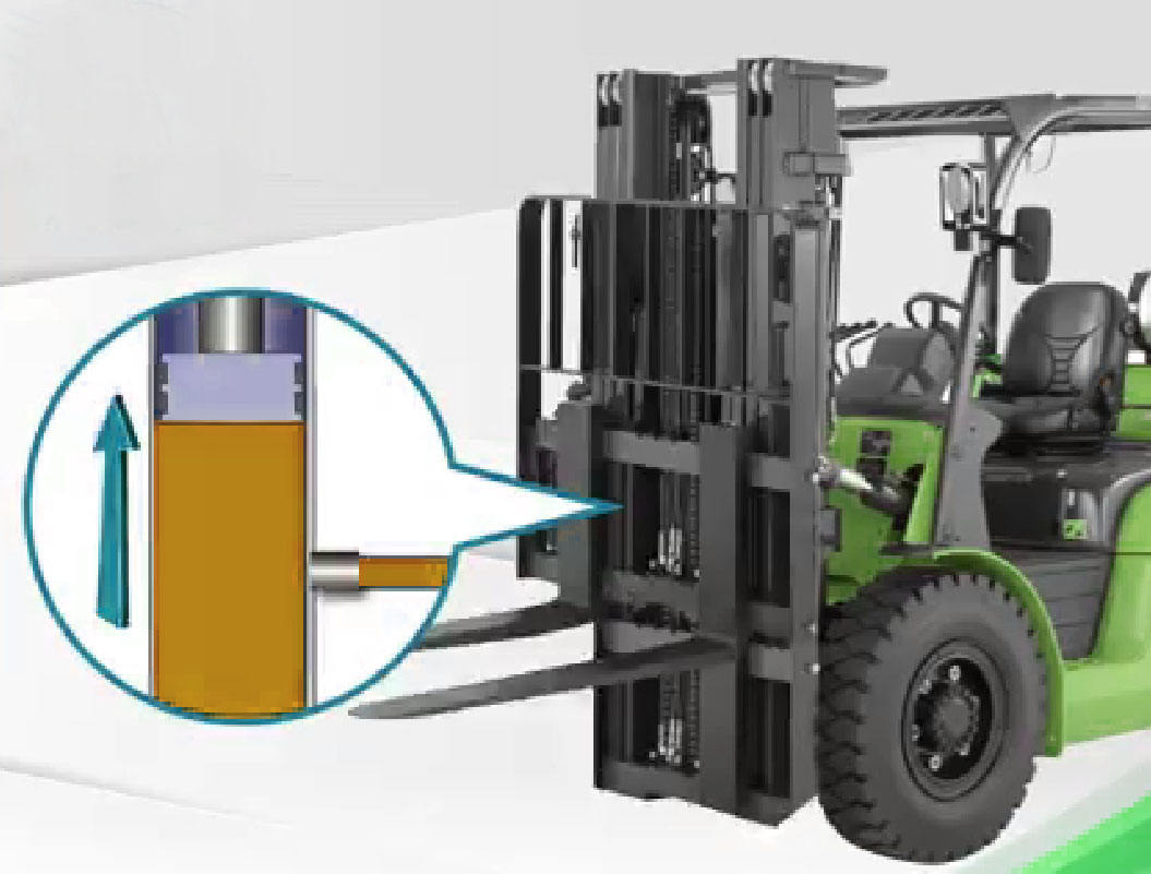 20176B-02000 Forklift Truck Bracket Hydraulic Cylinder for Construction Machinery