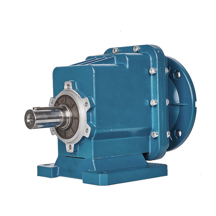 RC Series Helical Gearbox Drive Power Transmission 1 50 Ratio Motor Electric Reducer Drive Gear Reducer With Flange