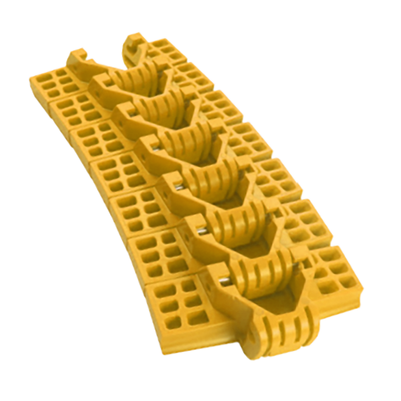 Promotional Various 1070 Series 25.4mm Pitch Magnetic Flat Top Turning Chain Plastic Chain for Sale