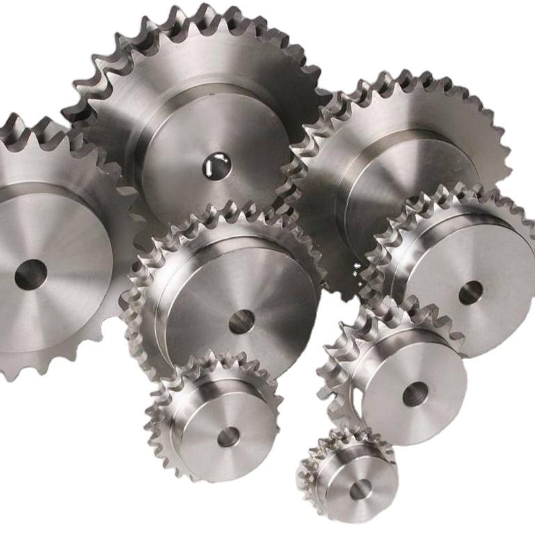 Sprocket Stainless Pinion Gear Set Roller Custom Metric Wheel Single Duplex Double Drive Conveyor Roller Chain Wheel Sprockets