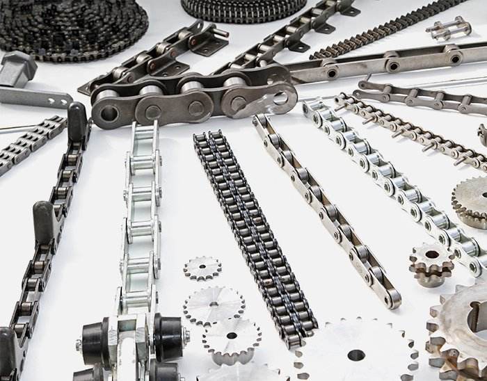 Conveyor Stainless Steel Triplex Row Conveyor Chains With Special Rollers