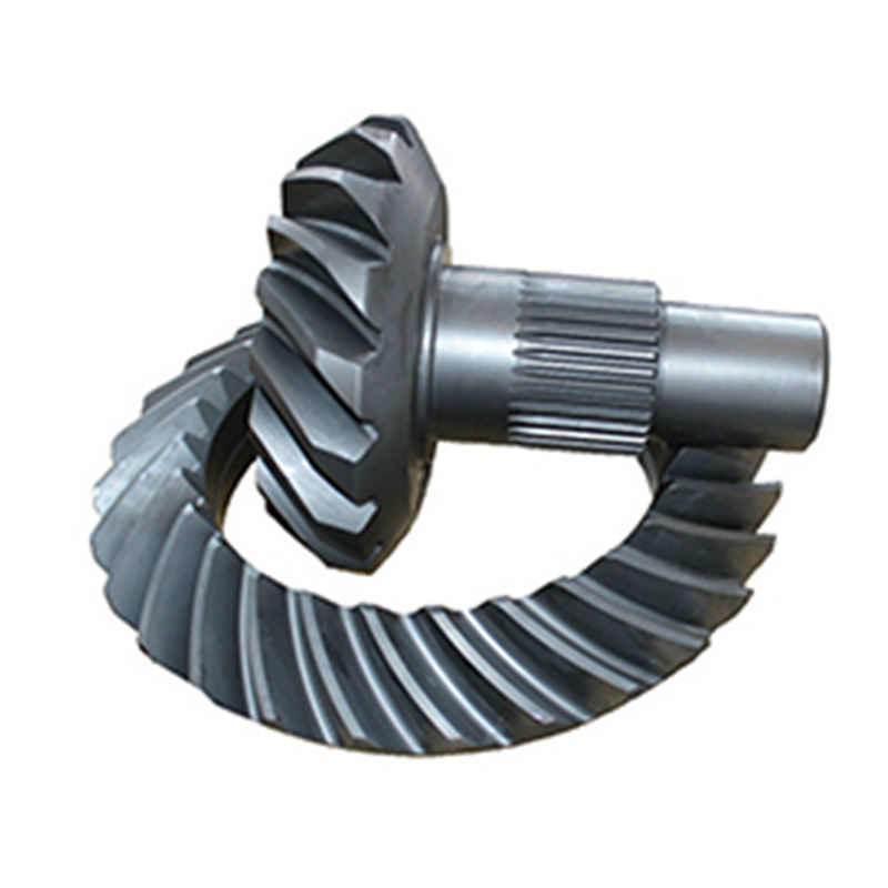 High Precision Spiral Helical Bevel Gear 90 Degree Wear Resistant Arc Equal Diameter Bevel Gear