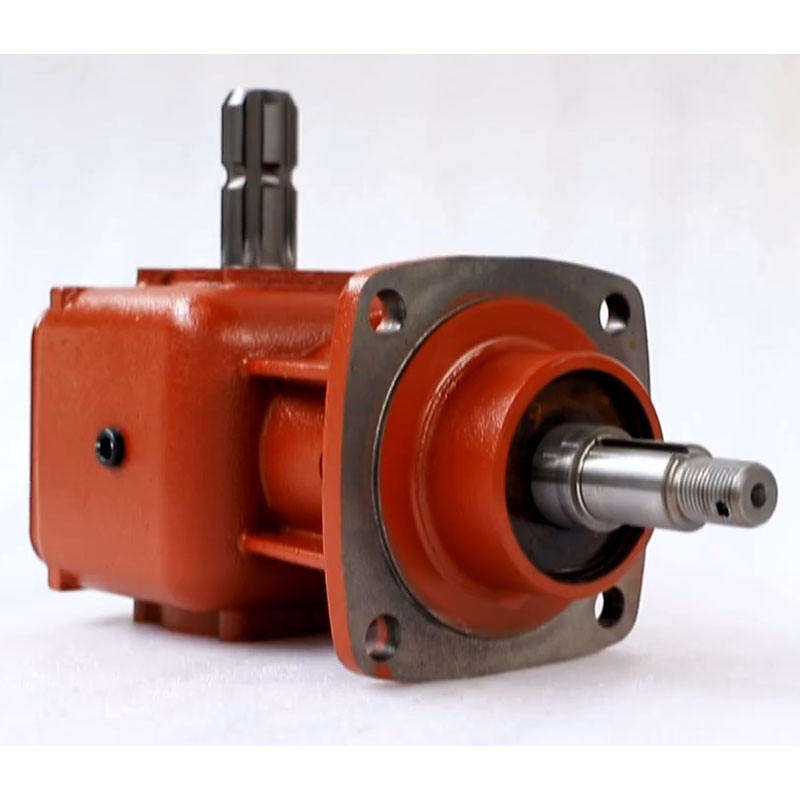 RG 50 Rotary Cutter Gearbox 50HP Customized Ratio Rate 90 Degree Heavy Duty Grass Cutter Gearbox