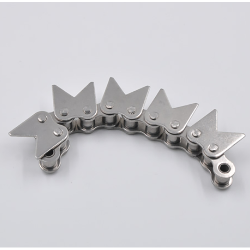 Customized Stainless Steel Sharp Top Conveyor Chain and Sprockets in Steel