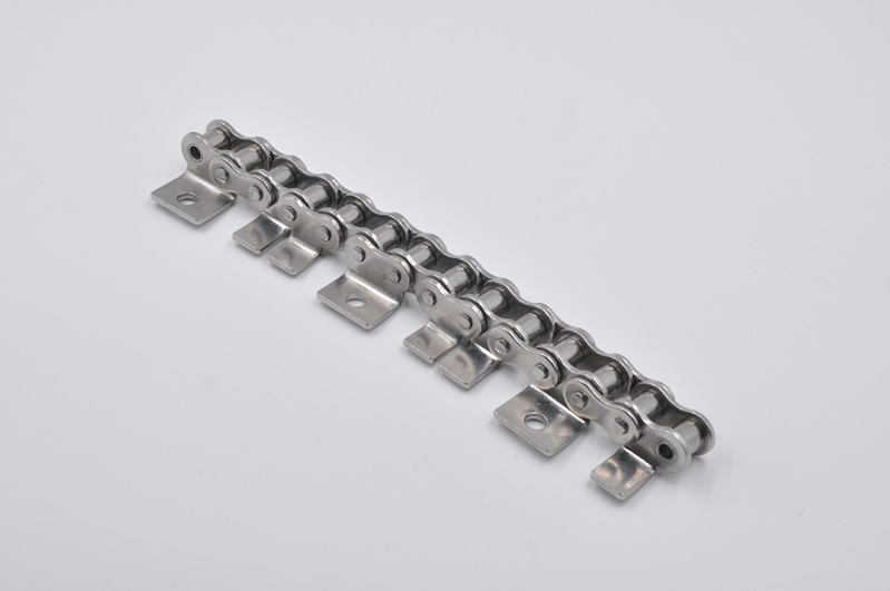 SS10AH-K1 Stainless Steel Short Pitch Steel Conveyor Chains for Jelly Machine