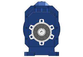 BRC02..P Series Foot Mounted Ground Hardened Helical Gear Reducer