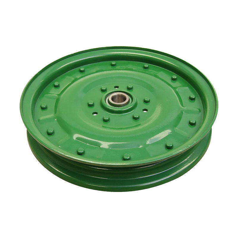 What materials are V pulleys and sheaves typically made of? What materials are V pulleys and sheaves typically made of?