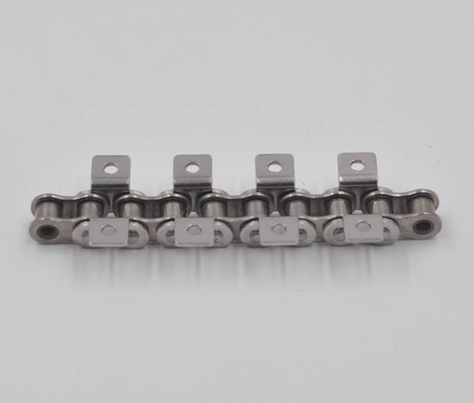 SS20A SS100 Stainless Steel Short Pitch Conveyor Chain With Attachment A-1& K-1 and Sprockets in Steel