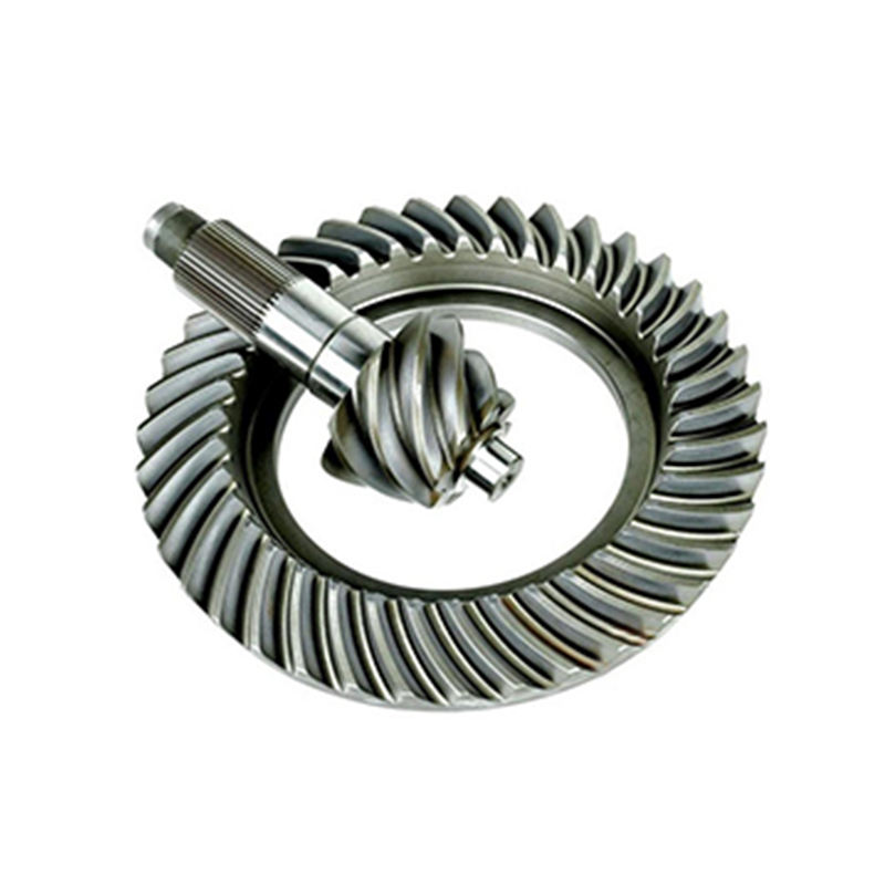 High Precision Spiral Helical Bevel Gear 90 Degree Wear Resistant Arc Equal Diameter Bevel Gear