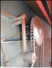 Factory Agricultural 662 88K Steel Pintle chains and sprocket with A22 Attachment for feeder mixer