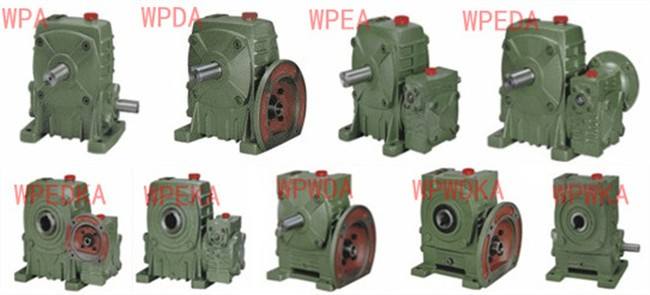 WP WPA Series Vertical Turbine Transmission Cast Iron 45# Steel Worm Gear Reducer Gearbox for Mining Industry