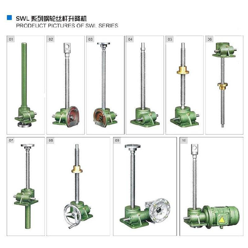 JACK TRANSMISSION SWL Worm Bolt Lifter Jack Screw Adjuster Speed Variator Parallel Shaft Helical Gearbox JACK TRANSMISSION
