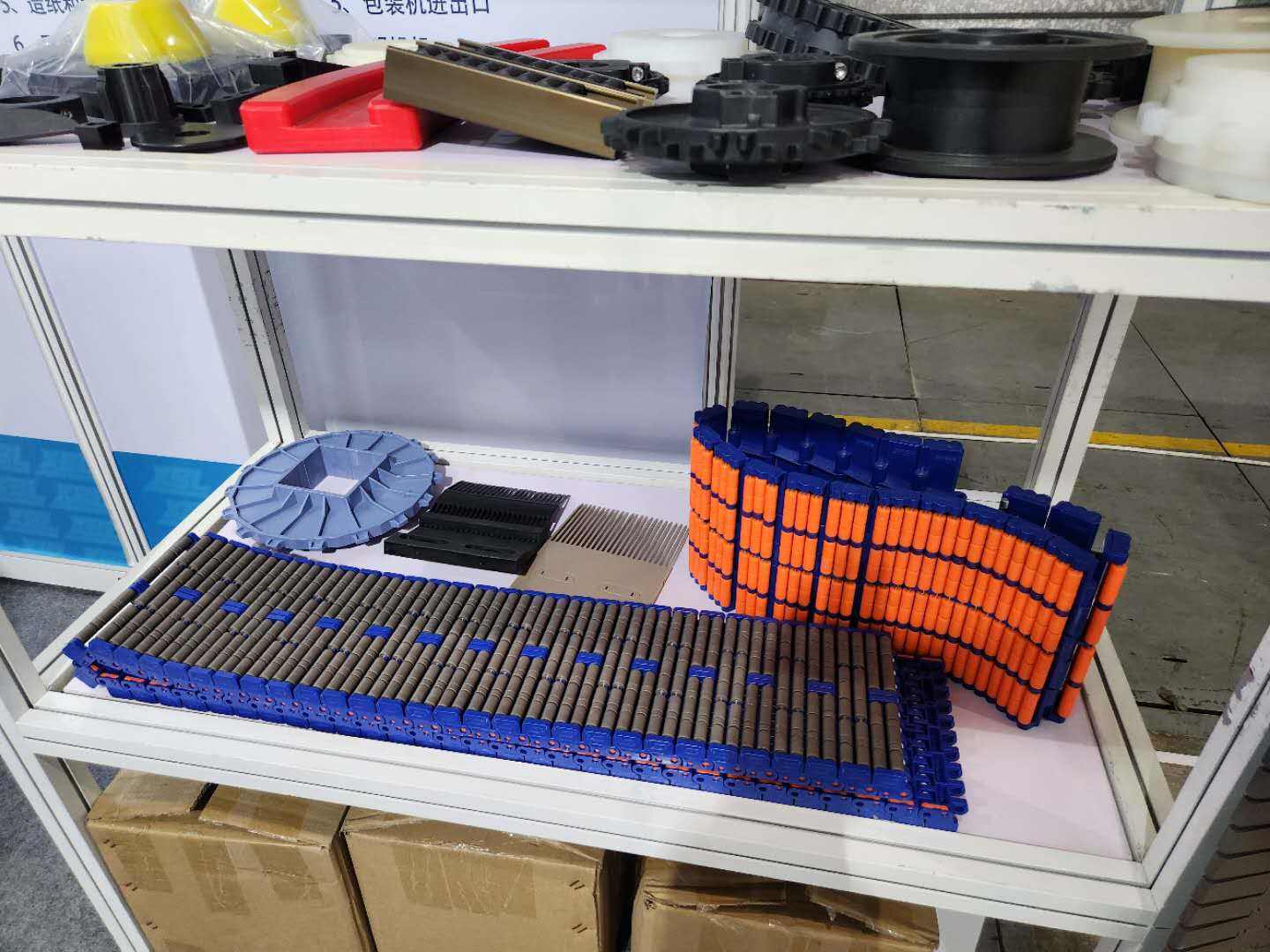 610 Series 12.7mm Small Pitch Flat Top Straight Chain Plastic Chain for Sale