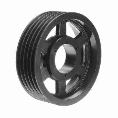 Factory Series Five-Groove American Standard black cast iron pulley With Split Taper Bushings For 5V Belts Factory Series Five-Groove American Standard black cast iron pulley With Split Taper Bushings For 5V Belts
