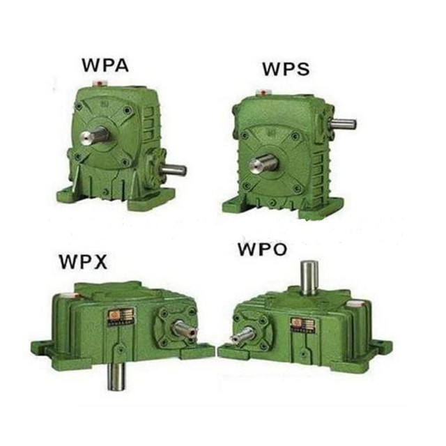 WP WPA Series Vertical Turbine Transmission Cast Iron 45# Steel Worm Gear Reducer Gearbox for Mining Industry