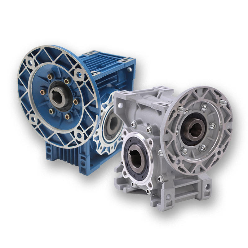 China Manufacturer RV 050 Worm Speed Reducer Gearing Transmission 220V 380V Ac Electric Motor Worm Gearbox Worm Gear Reducer