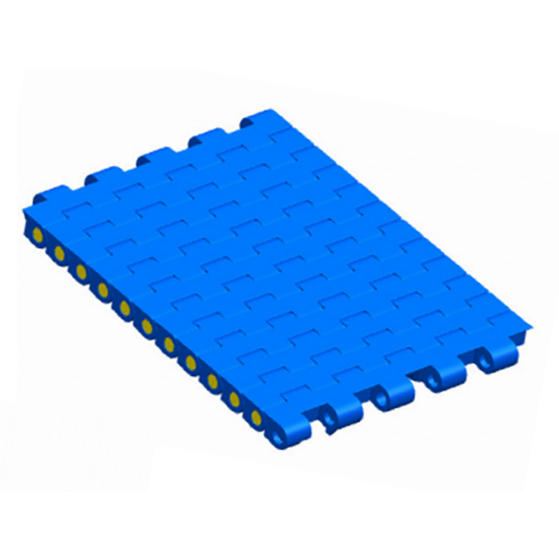 8835 Series 8.8mm Ultra-small Pitch Surface Hollowing Flat Top Chain Network Plastic Chain for Sale