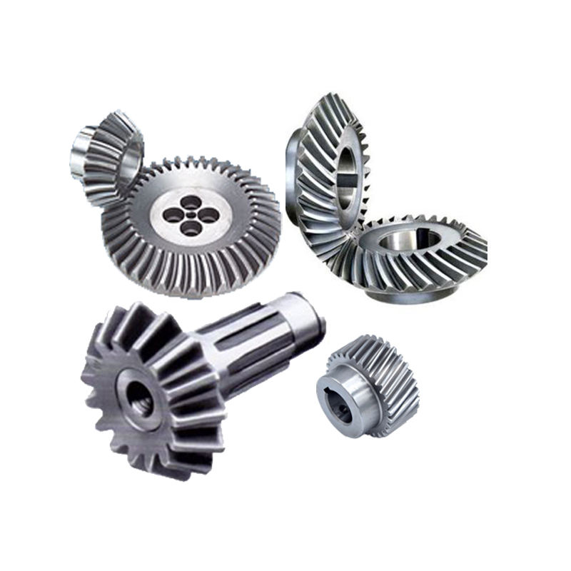 High Precision Spiral Helical Bevel Gear 90 Degree Wear Resistant Arc Equal Diameter Bevel Gear