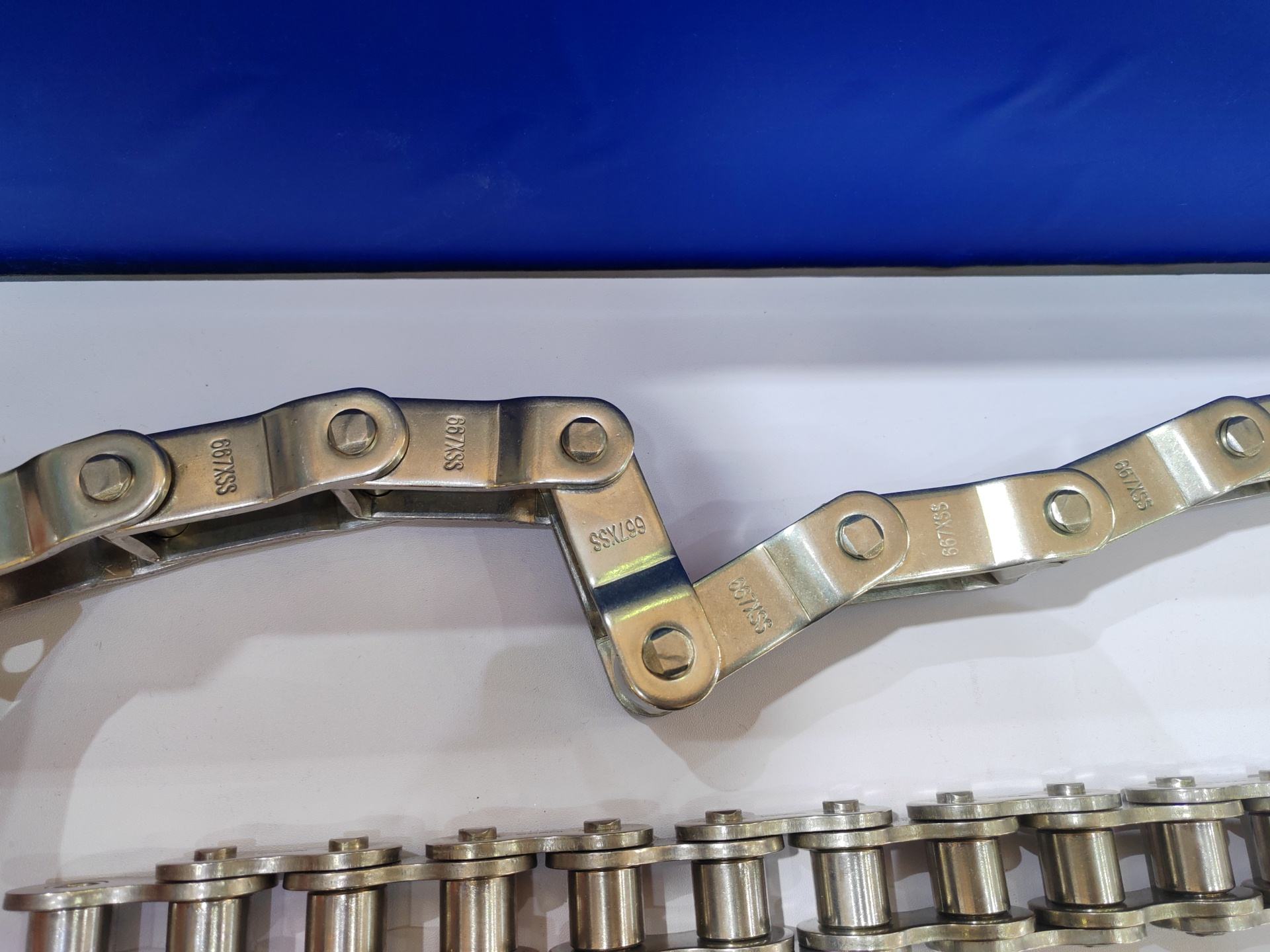 667H Stainless Steel Pintle Chain for Snowplow With 58.75mm Pitch