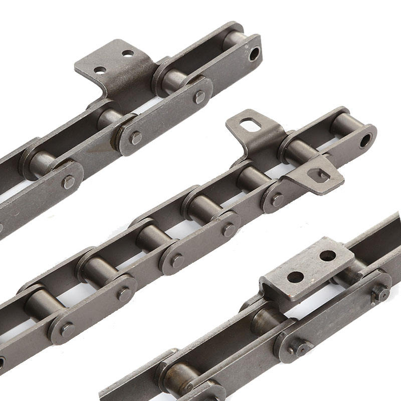 OEM Manufactures Double pitch 316/304 stainless steel ANSI 100 Standard conveyor roller chain with A1,A2 attachment OEM Manufactures Double pitch 316/304 stainless steel ANSI 100 Standard conveyor roller chain with A1,A2 attachment