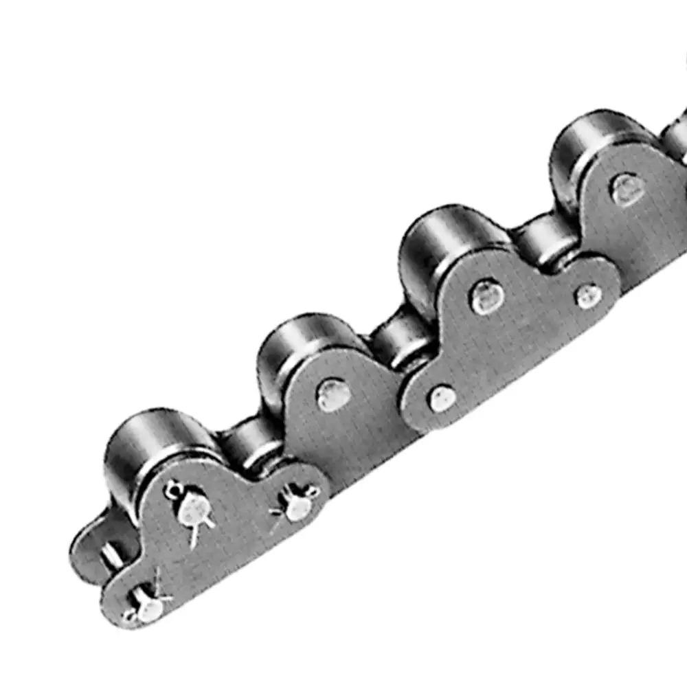 Drive Stainless Steel Double Pitch Conveyor Chains With Top Rollers Drive Stainless Steel Double Pitch Conveyor Chains With Top Rollers