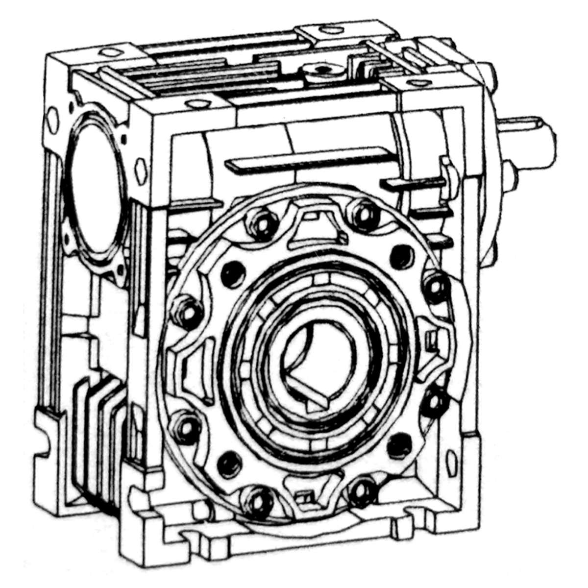 Worm Gear Reducer NRV030-IEC71B14