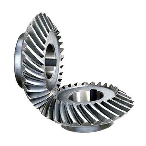 Factory OEM Steel Small Spiral Steel Straight Bevel Gear with Keyway