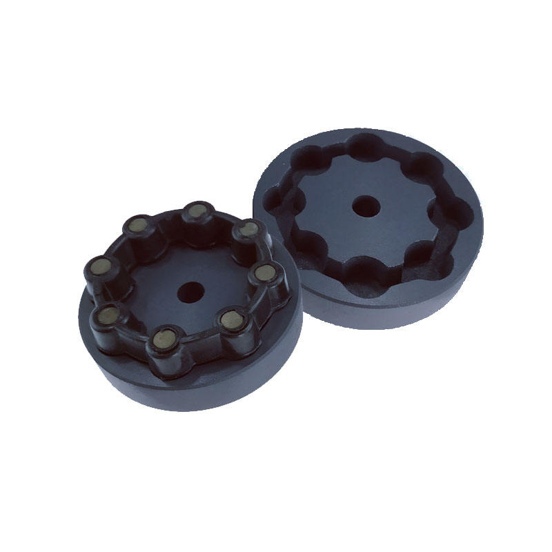 MH 55~ MH230 Cast Iron Elastic Shaft Coupling Flexible Jaw Couplings with Rubber PU Spider Electric Motor Couplings