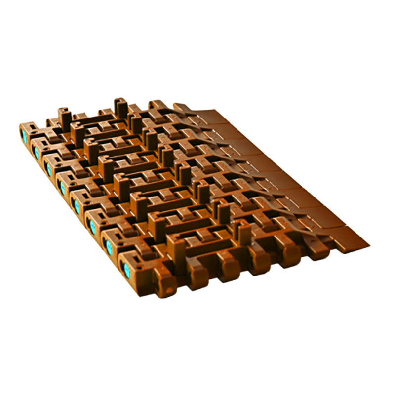 Wholesale Customized 1005 Series 25.4mm Dynamic Transition Straight Flat Top Chain Network Plastic Chain for Sale