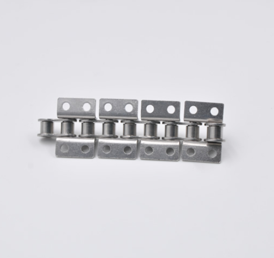 SS10B Stainless Steel Short Pitch Conveyor Chain with Attachment WA1&WA2&WK1&WK2 and Sprockets in Steel
